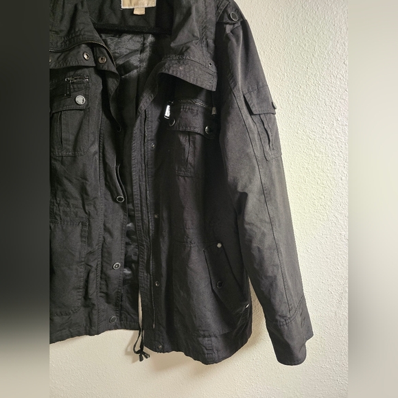 Michaell Kors Moto Style Rain Jacket - Picture 5 of 9